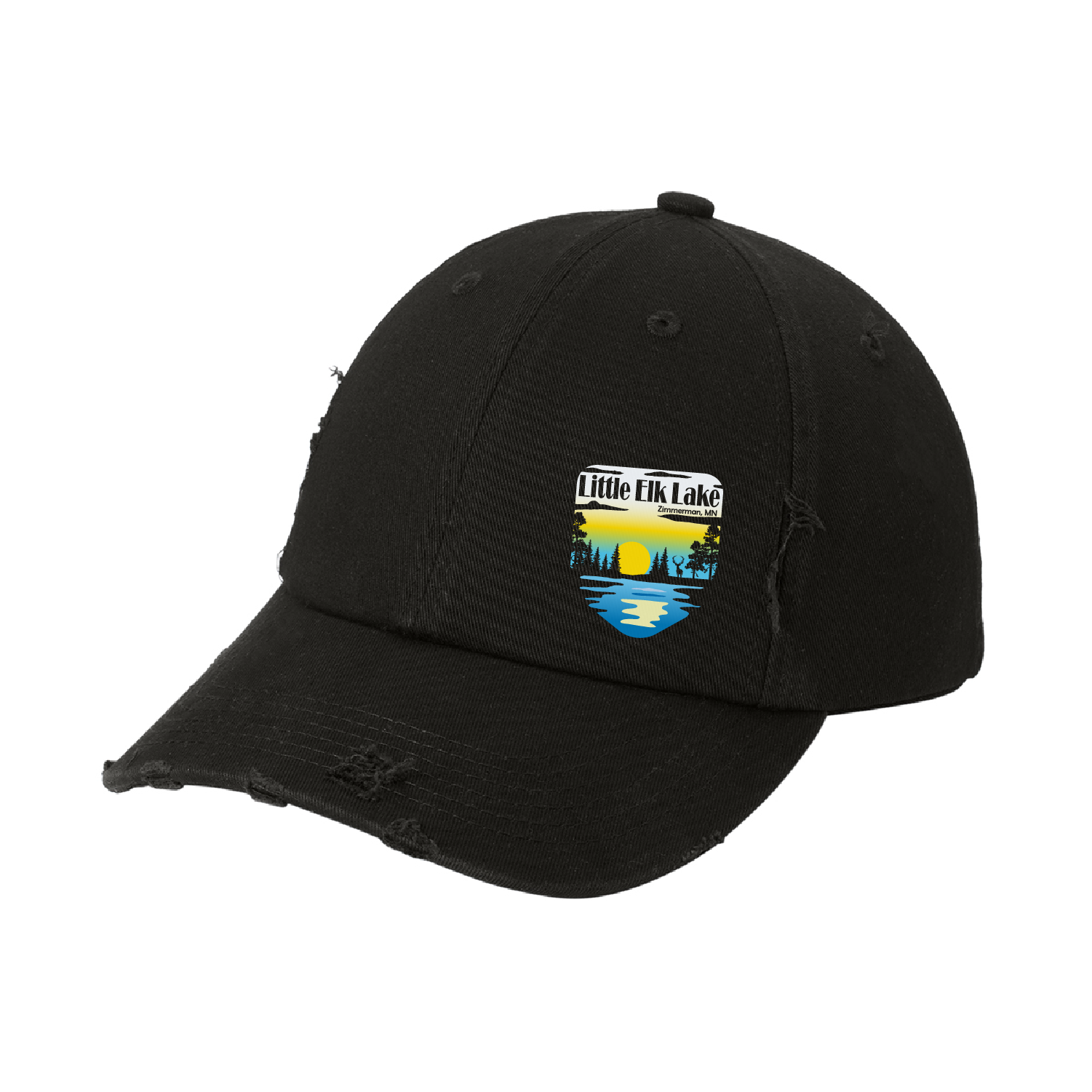 Distressed District Baseball Cap