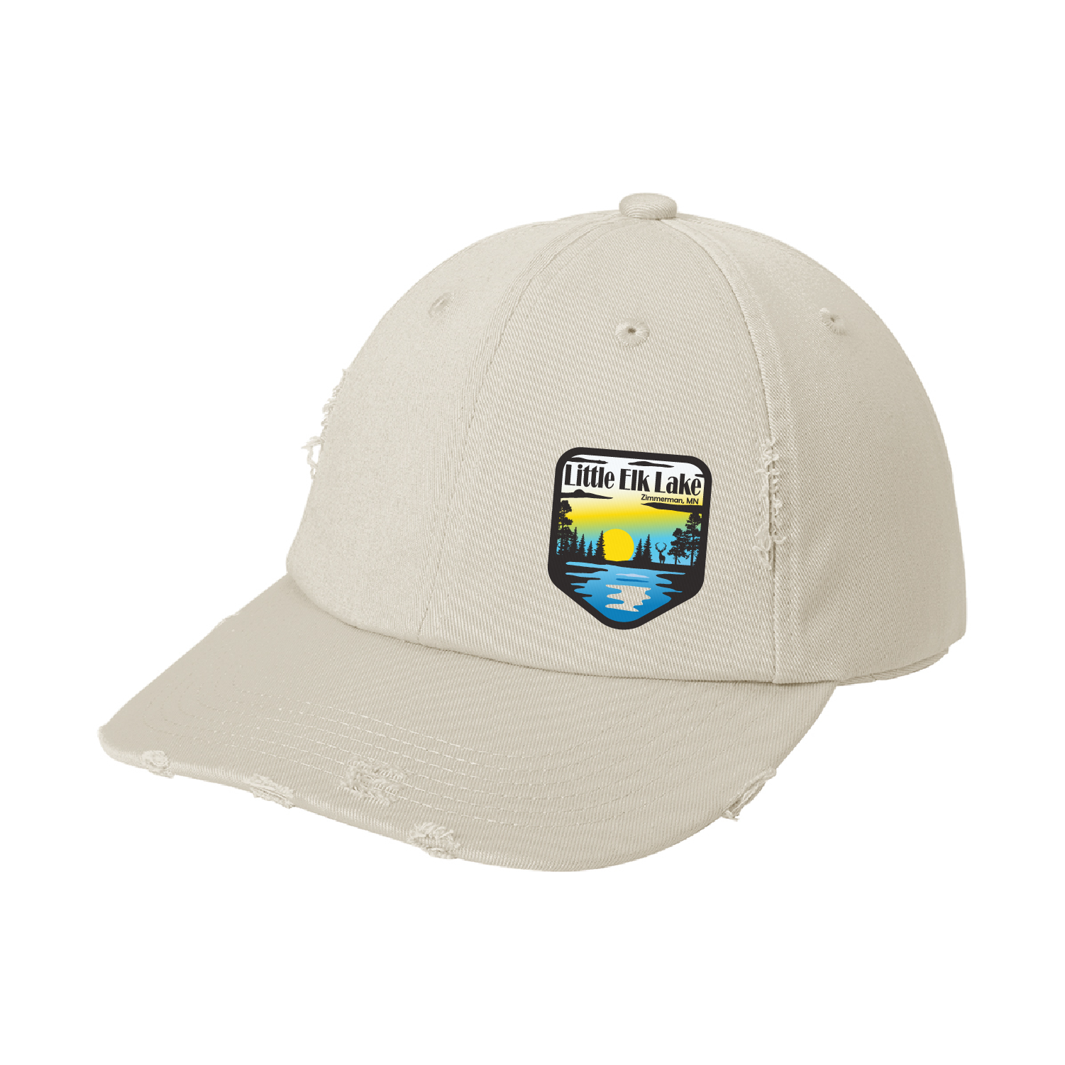 Distressed District Baseball Cap
