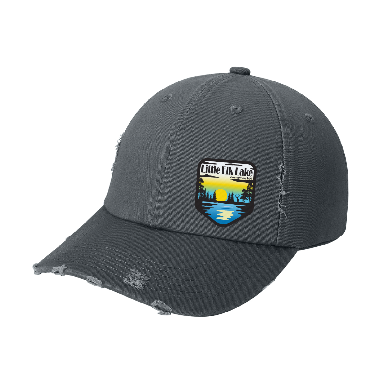 Distressed District Baseball Cap