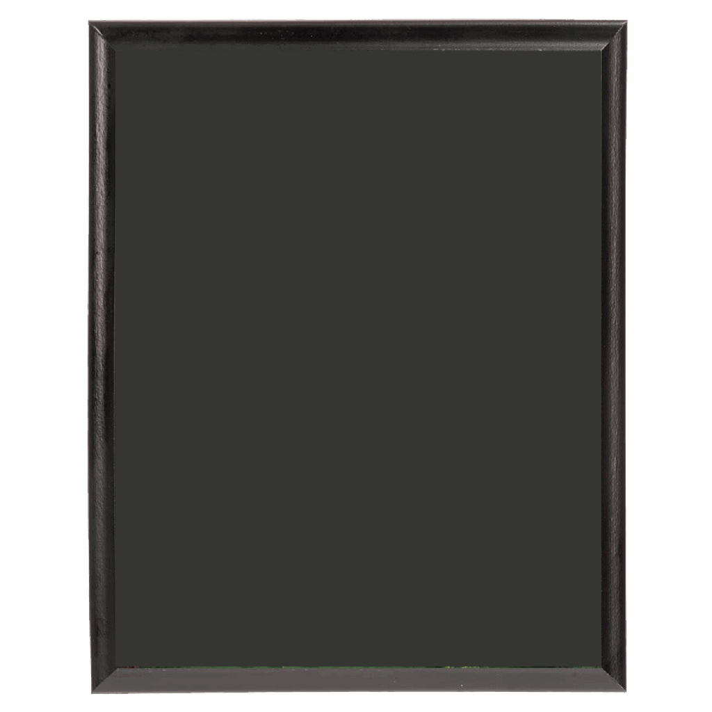 Black Wood Plaque